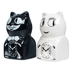 Kit-Cat Klock Shaped Salt & Pepper Shakers by California Clock Company