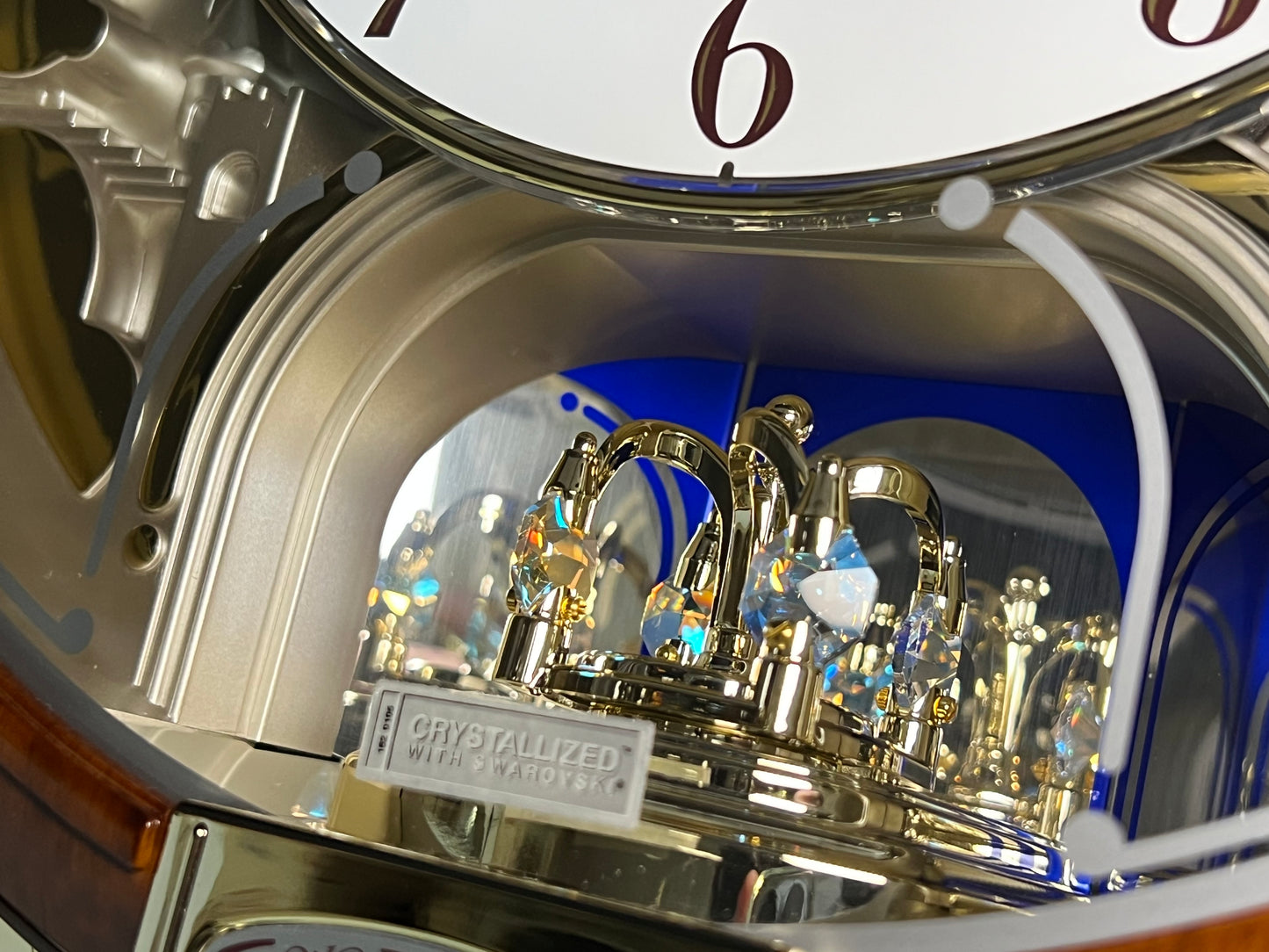 Seiko QXM134BRH "2005 Special Collector's Edition" Melodies in Motion Musical Moving Wall Clock with Music by The Beatles