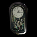 Rhythm "Trumpet Trio" Magic Motion Musical Wall Clock with Animated Figurines - 4MH712-R02