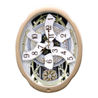 Rhythm “Marvelous” Magic Motion Musical Wall Clock with Moving Dial - 4MH842WD18
