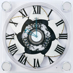 Seiko Emblem AHS446WRH "Grace Elite" Melodies in Motion Musical Wall or Mantel Clock with Animated Moving Dial & 18 Songs