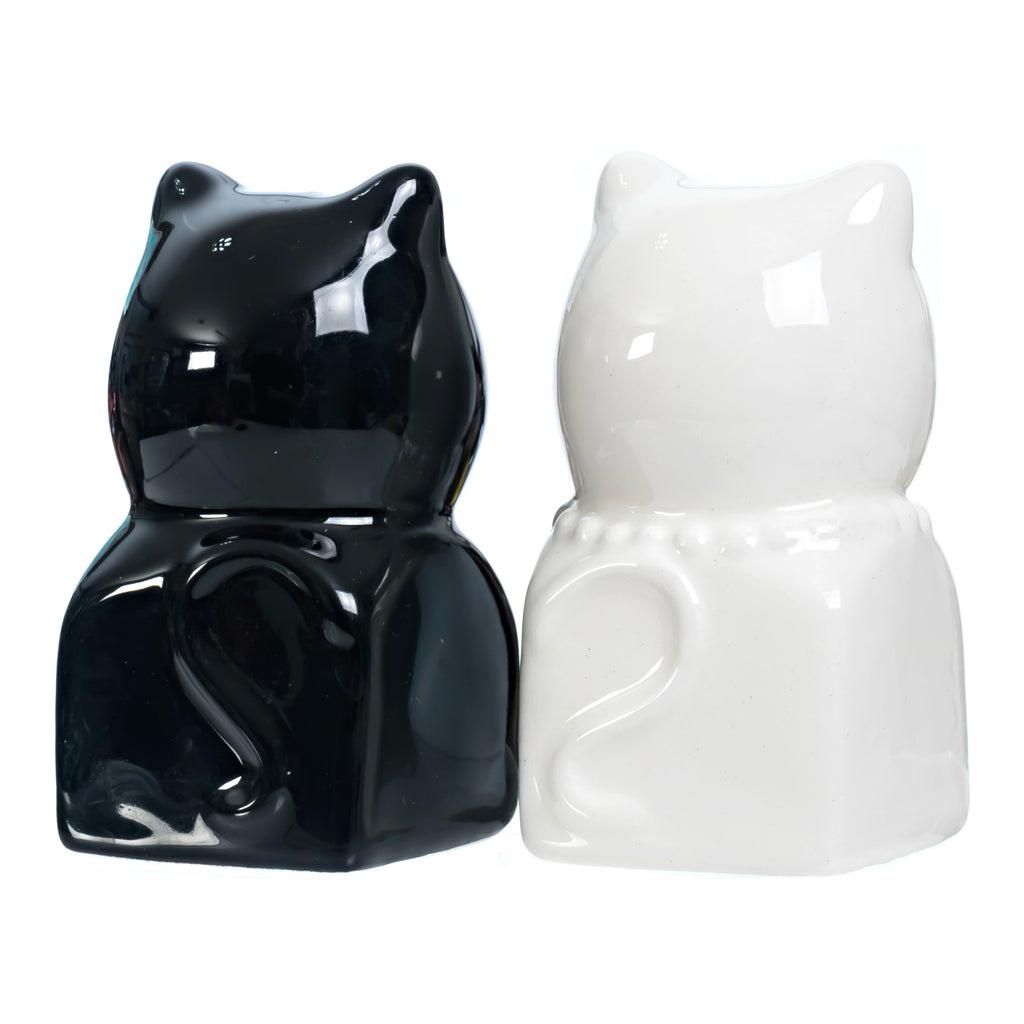 Kit-Cat Klock Shaped Salt & Pepper Shakers by California Clock Company