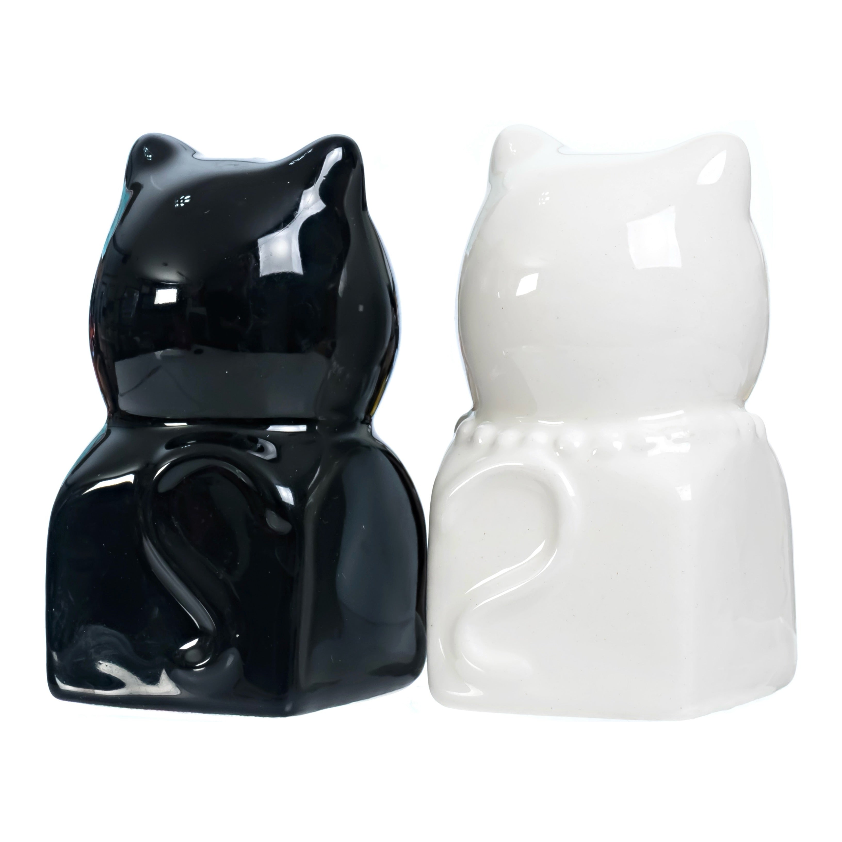 Kit-Cat Klock Shaped Salt & Pepper Shakers by California Clock Company
