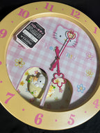 Citizen (Rhythm) x Sanrio "Hello Kitty M756" Magic Motion Musical Wall Clock from Japan with Dancing Hands - 4MH756-003