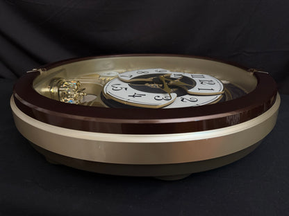 Seiko QXM541BRH "2014 Special Collector's Edition" Melodies in Motion Dancing Dial Musical Wall Clock with Music by The Beatles
