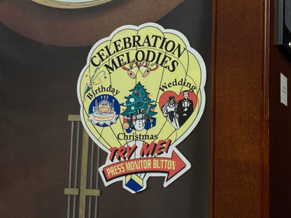 Rhythm “Celebration Time 314” Traditional Wooden Musical & Chiming Pendulum Wall Clock - CMJ314-R06