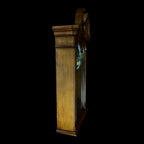 Rhythm “WSM Tiara II” Traditional Wooden Musical & Chiming Pendulum Wall Clock with Intricate Carved Frame - CMJ539UR06