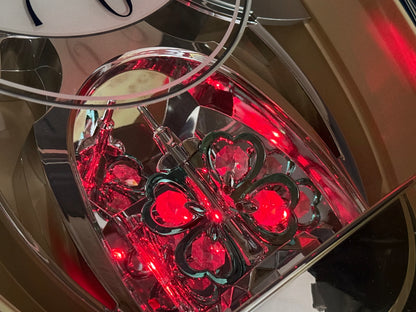 Citizen (Rhythm) "Pal Muse M482" Musical Motion Decorative Pendulum Wall Clock from Japan with LED Light Show - 4MN482-003