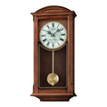 Seiko QXH030BLH "Antique Arched" Traditional Wooden Chiming Pendulum Wall Clock with Pearlized Dial