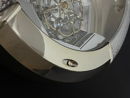Citizen (Rhythm) "Pal Muse Lumière" Musical Motion Decorative Pendulum Wall Clock from Japan with LED Light Show - 4MN430-018
