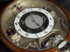 Seiko QXM134BRH "2005 Special Collector's Edition" Melodies in Motion Musical Moving Wall Clock with Music by The Beatles