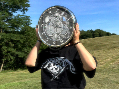 The Timeless Moments "Gear" Oversized Graphic T-Shirts