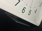 Rhythm “Tanjun” Modern Wall or Table Clock with Quiet Sweep Second Hand - 8MG815SR03