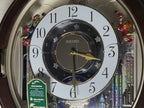 Seiko QXM333BRH "Trumpeting Angels" Melodies in Motion Jaw-Dropping Dial Musical Moving Wall Clock with 13 Songs