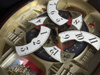 Seiko QXM554BRH "2015 Special Collector's Edition" Melodies in Motion Dancing Dial Musical Wall Clock with '70s Pop Music