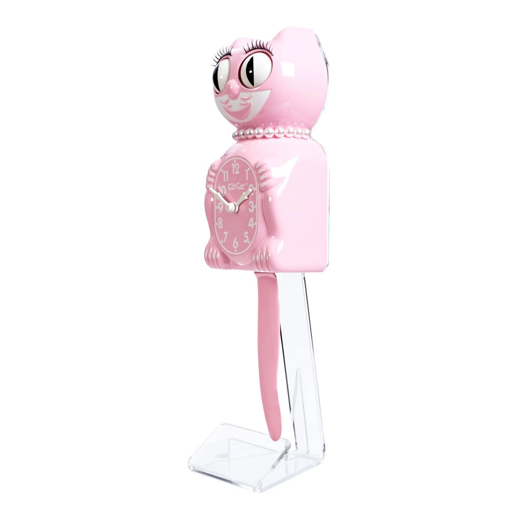 Acrylic Display Stand for Kit-Cat Klock Novelty Moving Pendulum Wall Clocks by California Clock Company