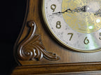 Rhythm "WSM Versailles II" Traditional Wooden Chiming & Musical Mantel Clock with Embossed Steel Dial - CRH214UR06