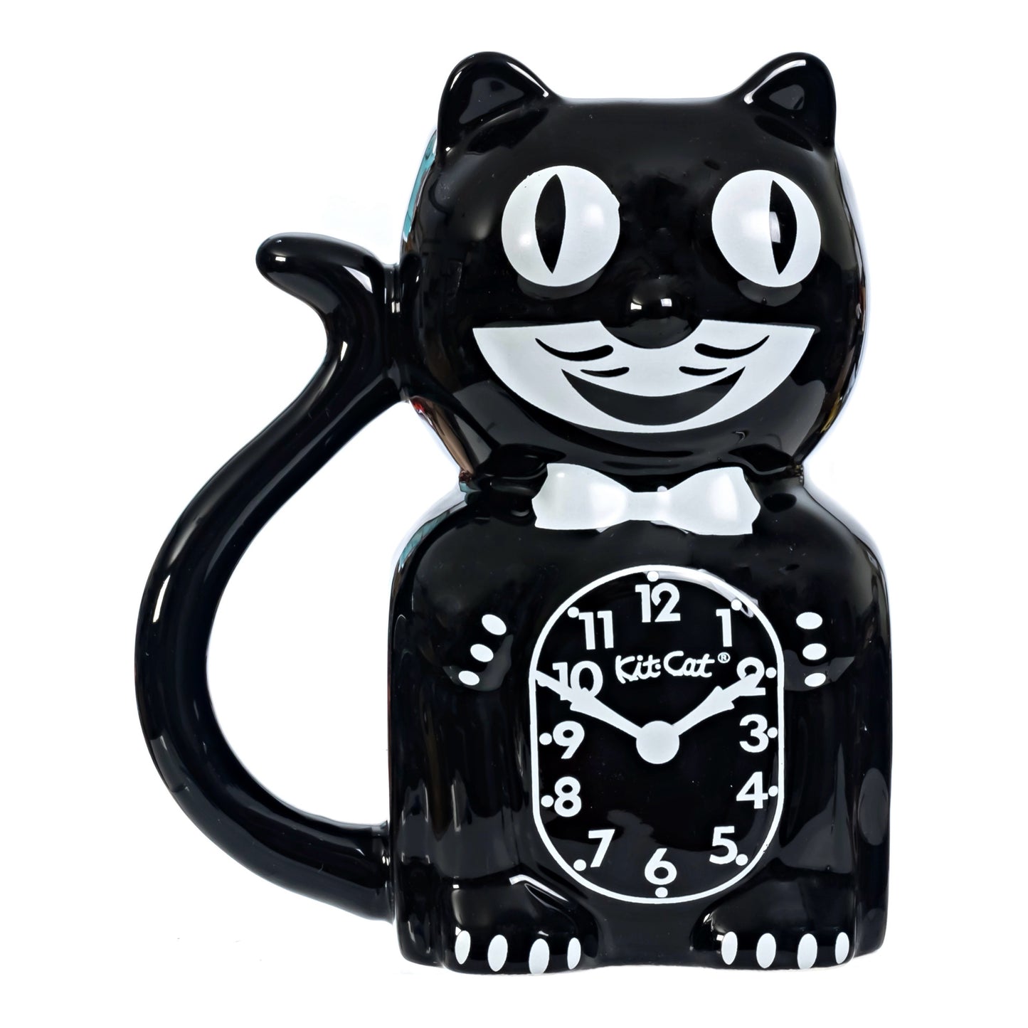 Kit-Cat Klock Shaped Ceramic Coffee Mug by California Clock Company - KC-MG-1