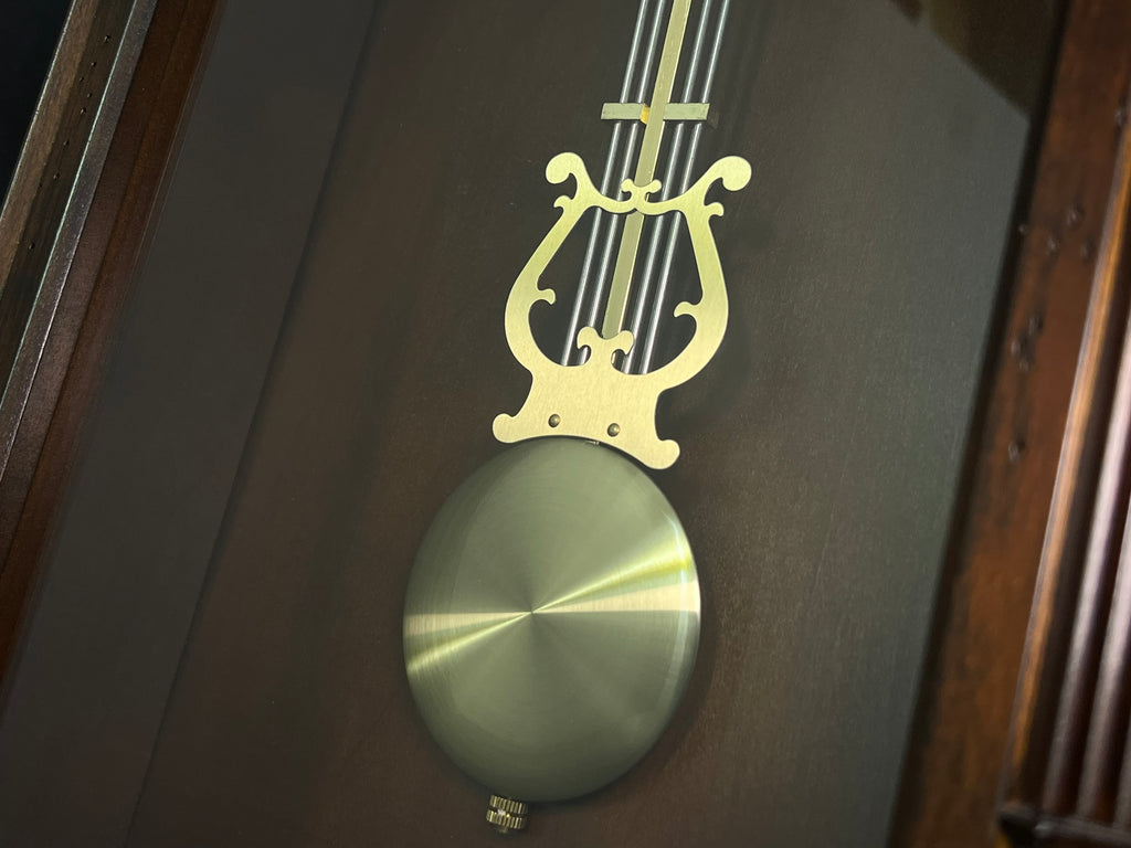 Rhythm “WSM Rembrandt II” Traditional Wooden Musical & Chiming Pendulum Wall Clock - CMJ540UR06