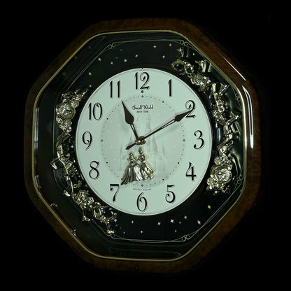 Rhythm “CTS Midnight Dream” Magic Motion Musical Wall Clock with Moving Animation - 4MH823WR06