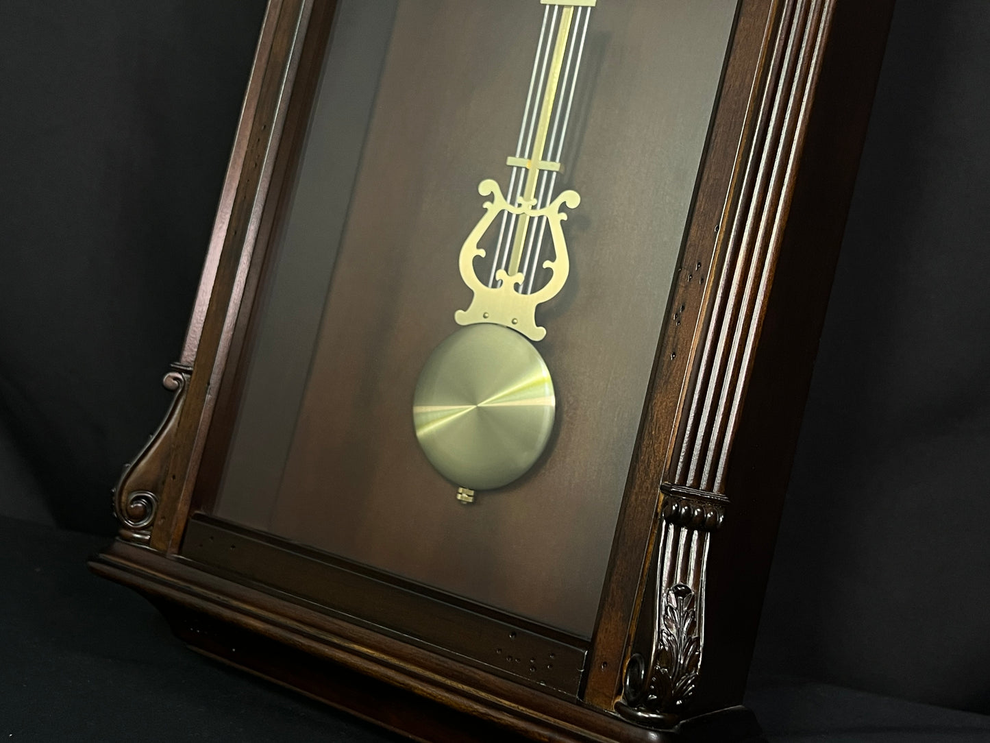 Rhythm “WSM Rembrandt II” Traditional Wooden Musical & Chiming Pendulum Wall Clock - CMJ540UR06