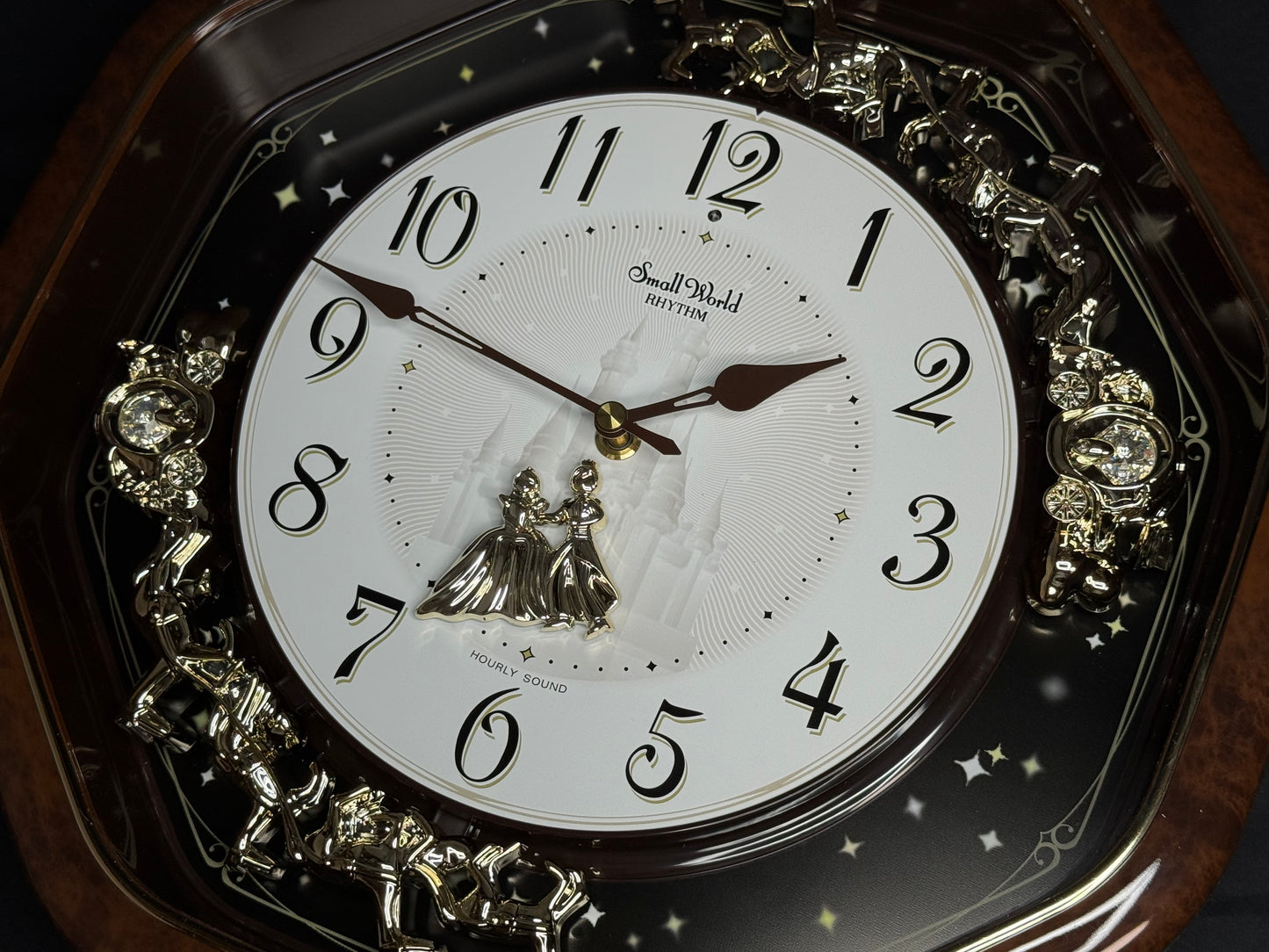 Rhythm “CTS Midnight Dream” Magic Motion Musical Wall Clock with Moving Animation - 4MH823WR06