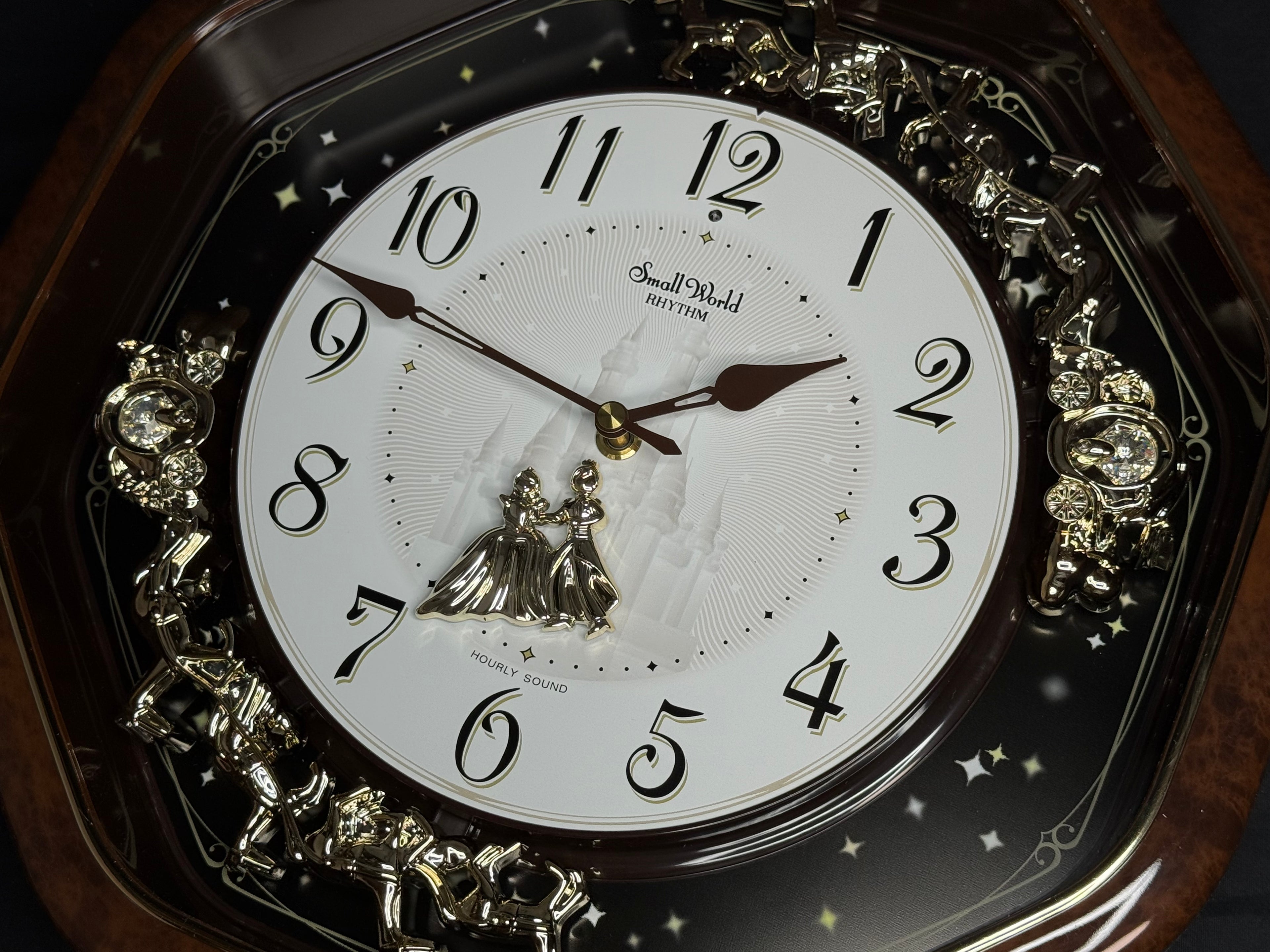 Rhythm “CTS Midnight Dream” Magic Motion Musical Wall Clock with Moving Animation - 4MH823WR06