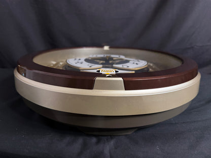 Seiko QXM541BRH "2014 Special Collector's Edition" Melodies in Motion Dancing Dial Musical Wall Clock with Music by The Beatles