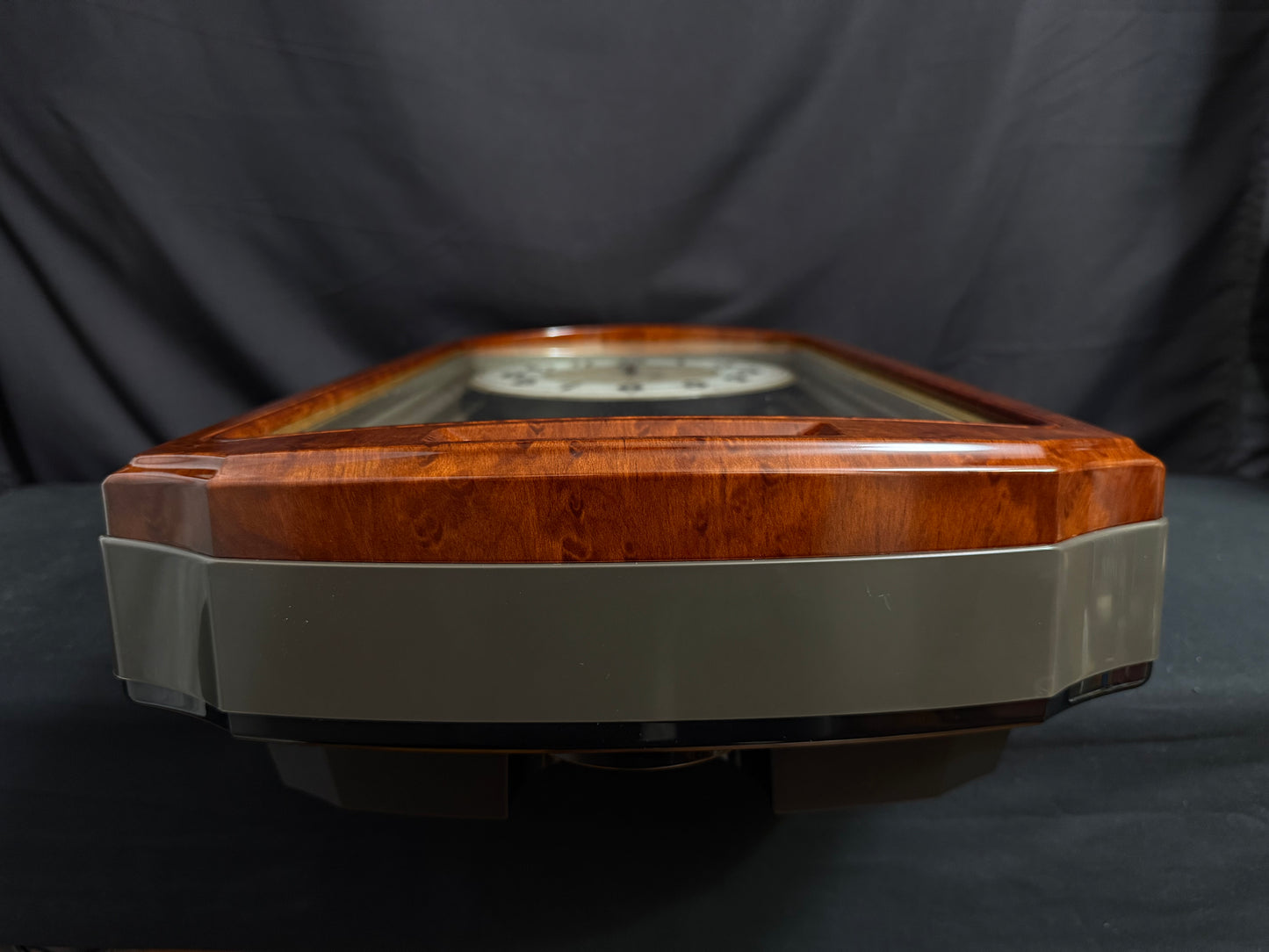 Seiko QXM123BRH "Broadway Showtunes Dropping Dial" Melodies in Motion Musical Moving Wall Clock with Popular Melodies