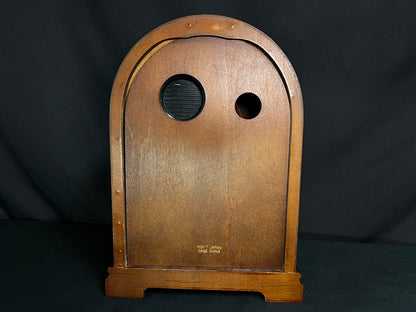 Rhythm “Celebration Time 108” Traditional Wooden Inlaid Musical & Chiming Mantel Clock - CRH108UR06