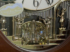 Rhythm "CTS Nostalgia" Moving Dial Magic Motion Musical Wooden Wall Clock with Popular Melodies - 4MH780-R06