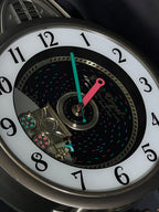 Rhythm "Calliope Phonograph" Magic Motion Musical Wall Clock with Moving Animation - 4MH714RH08