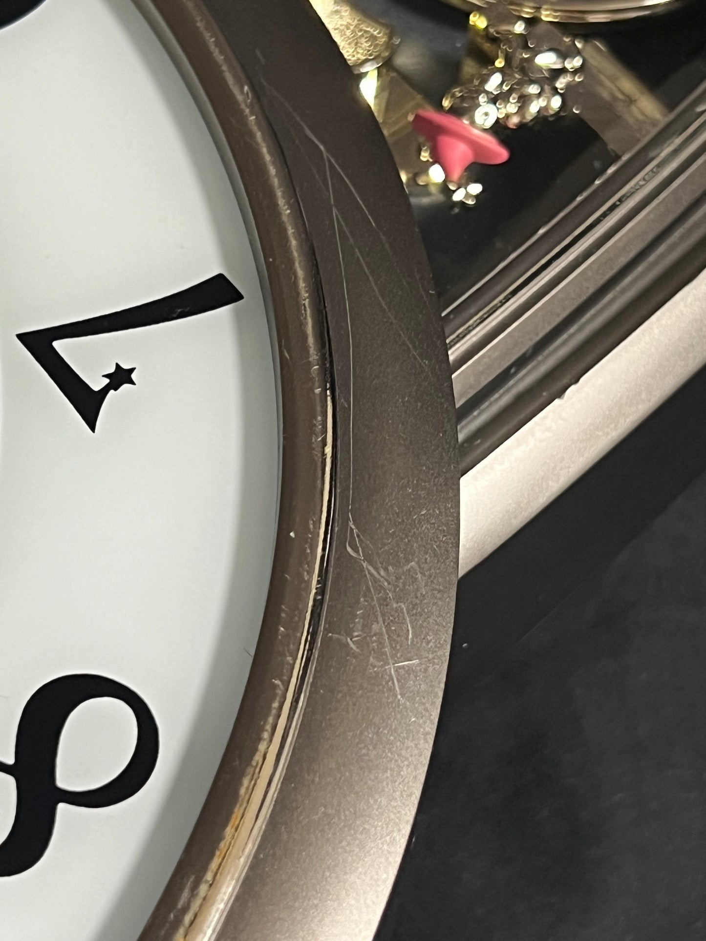 Rhythm "Calliope Phonograph" Magic Motion Musical Wall Clock with Moving Animation - 4MH714RH08