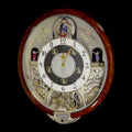 Seiko QXM134BRH "2005 Special Collector's Edition" Melodies in Motion Musical Moving Wall Clock with Music by The Beatles