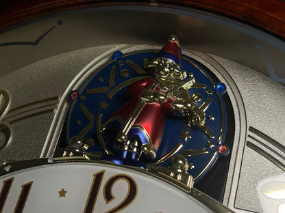 Seiko QXM160BRH “2008 Special Collector's Edition" Melodies in Motion Musical Moving Wall Clock with Music by The Beatles