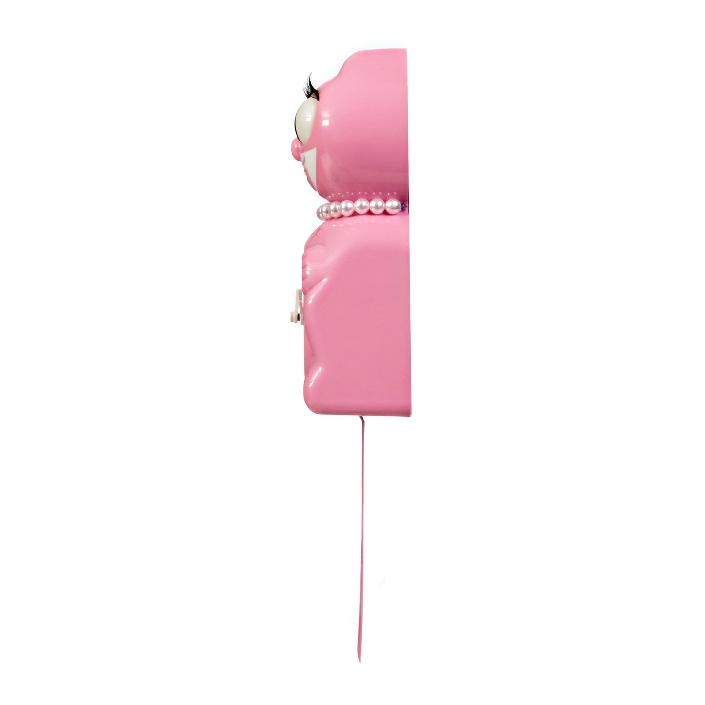Lady Kit-Cat Klock “Pink Satin” Limited Edition Novelty Wall Clock by California Clock Company - LBC-53
