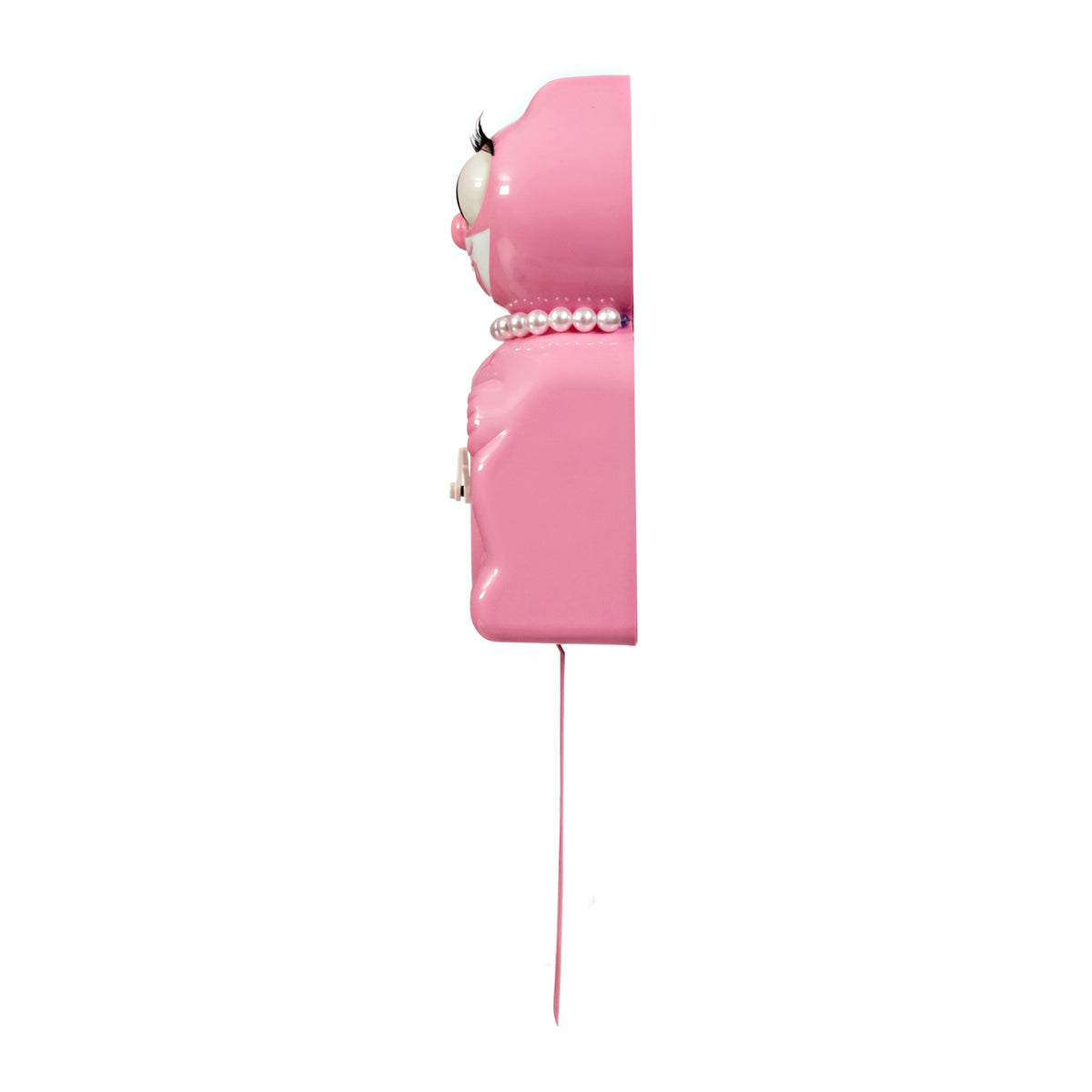 Lady Kit-Cat Klock “Pink Satin” Limited Edition Novelty Moving Pendulum Wall Clock by California Clock Company - LBC-53