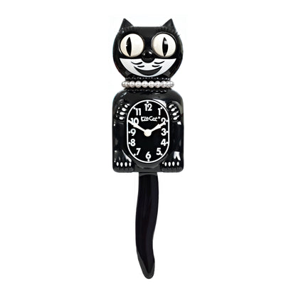 Lady Kit-Cat Klock “Classic Black” Limited Edition Novelty Wall Clock by California Clock Company - LBC-1