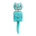 Original Kit-Cat Klock “Vibrant Blue Turquoise” Limited Edition Novelty Moving Pendulum Wall Clock by California Clock Company - BC-57