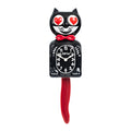 Original Kit-Cat Klock “Crimson Royale - Heart Eyes” Limited Edition Novelty Moving Pendulum Wall Clock by California Clock Company - BCR-1-Heart