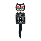 Original Kit-Cat Klock “Heart Eyes” Limited Edition Novelty Moving Pendulum Wall Clock by California Clock Company - BC-1-Heart