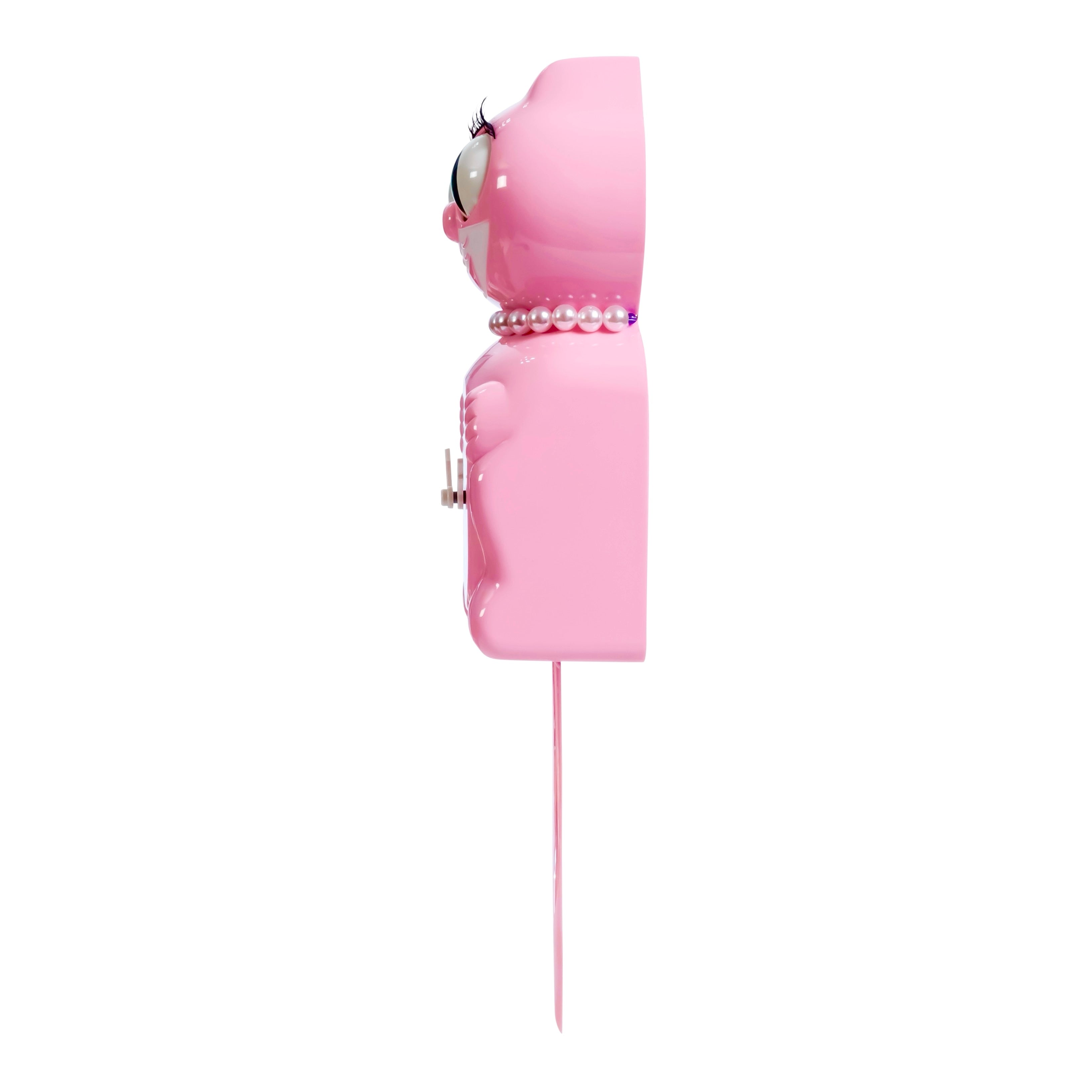 Lady Kit-Cat Klock “Bubblegum Pink” Limited Edition Novelty Moving Pendulum Wall Clock by California Clock Company - LBC-59