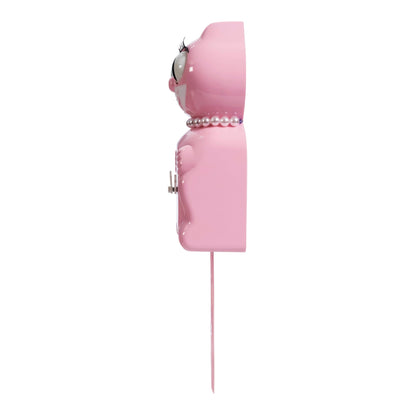 Lady Kit-Cat Klock “Bubblegum Pink” Limited Edition Novelty Moving Pendulum Wall Clock by California Clock Company - LBC-59