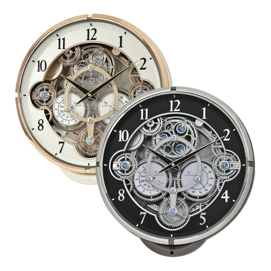 Gear Series | Magic Motion Clocks by Rhythm – Timeless Moments Clock Shop
