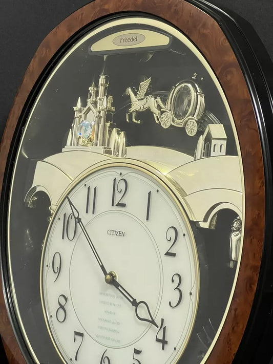 Citizen (Rhythm) "Freedel 762" Musical Motion Wall Clock from Japan with Popular Melodies - 4MH762-023