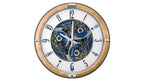 Seiko QXM387GRH “Kingly Mechanical” Melodies in Motion Dancing Dial Musical Wall Clock with 30 Songs