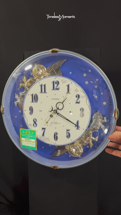 Citizen (Rhythm) "Pal Muse Epica" Musical Motion Decorative Pendulum Wall Clock from Japan - 4MN429-004