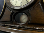 Rhythm "WSM Tuscany" Traditional Wooden Chiming & Musical Tambour Mantel Clock with Pendulum - CRJ729UR06